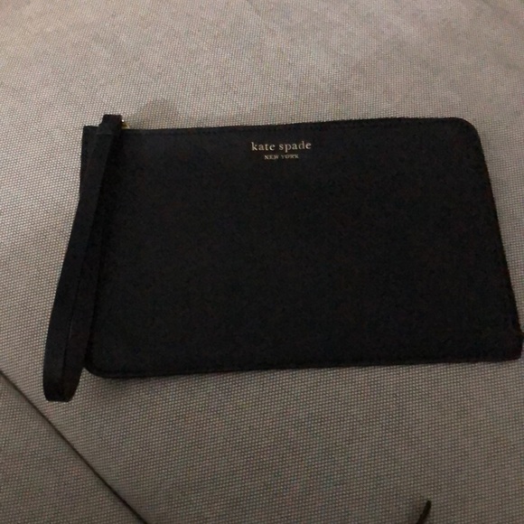 Kate Spade Black Wristlet! - Picture 2 of 5